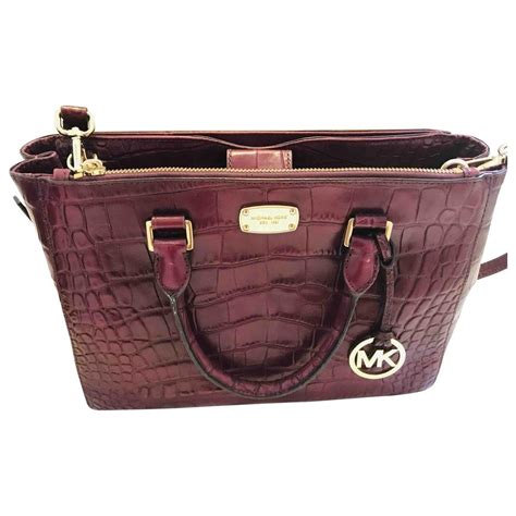 michael kors burgundy tote|michael kors wallet maroon.